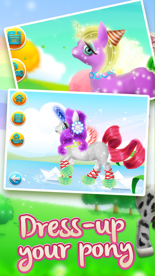 【免費遊戲App】Amazing Dress-Up Pony My Magic Princess Friendship - Free Make-Over Games for Girls-APP點子