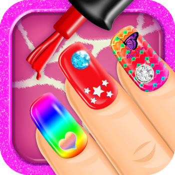 Aaah! Make my nails beautiful!- super fun beauty salon game for girls LOGO-APP點子