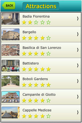 Florence City Map Guide screenshot 2