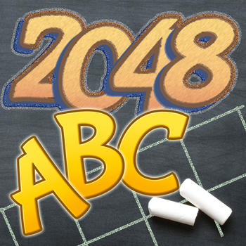 A 2048 Alphabet Game-Match 2 Tiles Puzzle LOGO-APP點子