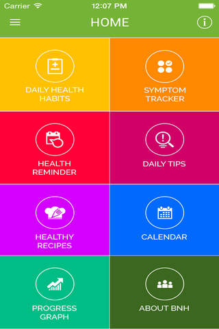 BNH Wellness Tracker screenshot 2