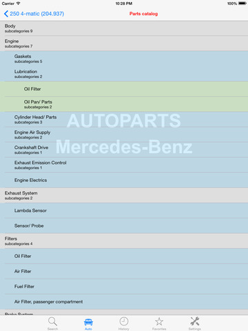 【免費書籍App】Autoparts for Mercedes-Benz-APP點子