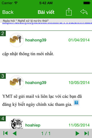 Yeu Moi Truong screenshot 3