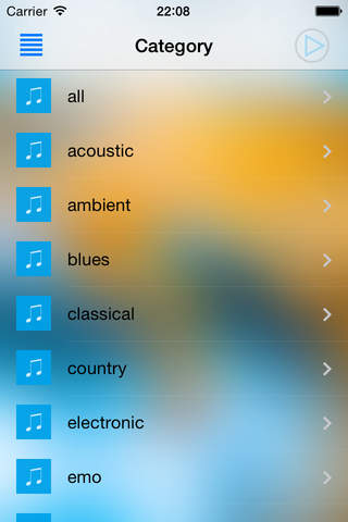 Free Music Player - Shiny Music screenshot 2