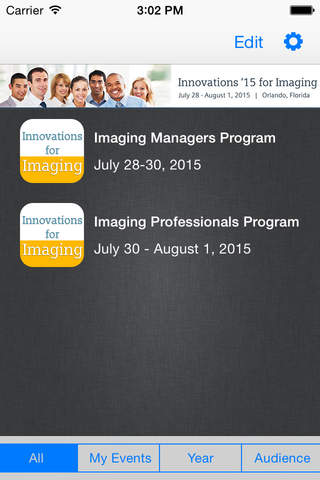 Innovations for Imaging 2015 screenshot 2