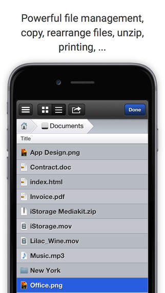 【免費生產應用App】iStorage 2 for FTP, WebDAV, Dropbox, MS Skydrive and Cloud-APP點子