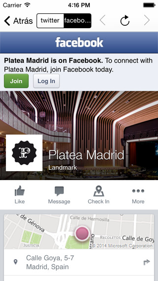 【免費生活App】Platea Madrid-APP點子