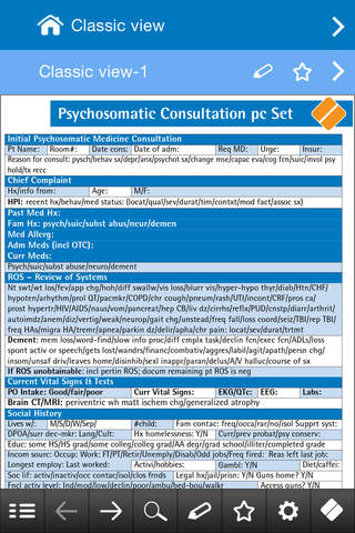 Psychosomatic Consultation pocketcard screenshot 4