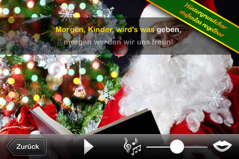 Kinder-Weihnacht - Learn christmas songs playfully screenshot 3