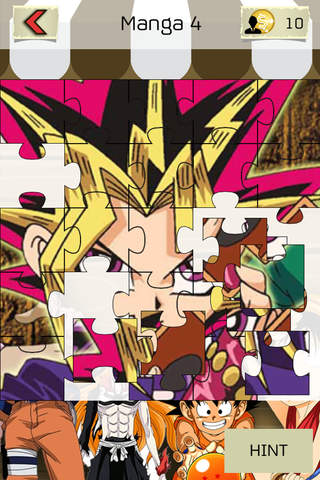 Manga & Anime Jigsaw Hd  - “ Super Japanese Puzzle Collection For Most Popular Cartoon ” screenshot 2