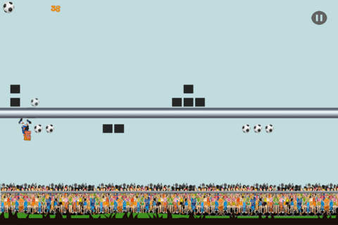 Gold Cup Football Run - Fun Sport Goal Rush Game screenshot 2