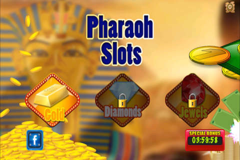 Pharaoh Slots Lucky Las Vegas– Free Daily Bonus Games & Huge Prizes! screenshot 2