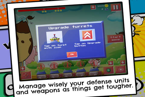 Cow Blast Meadow Defense - PRO - Bugs Smash Tower Strategy Game screenshot 3