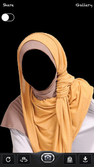 Hijab Woman Photo Making - Montage