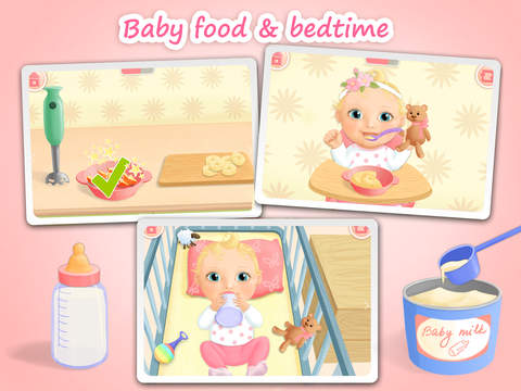 Игра Sweet Baby Girl Dream House, Bath Time, Dress Up, Baby Care and Birthday Party - Kids Game