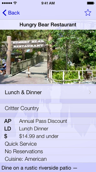 【免費生活App】Disneyland Dining-APP點子