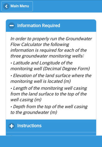 Groundwater Flow Calculator screenshot 4