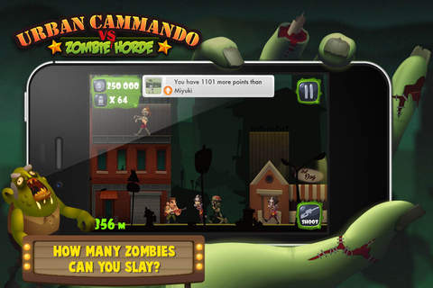 Urban Cammando vs Zombie Horde 2 screenshot 2