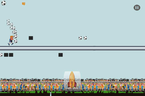 Gold Cup Football Run - Fun Sport Goal Rush Game screenshot 3