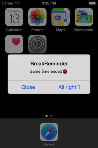 BreakReminder & GameTimeControl screenshot 2