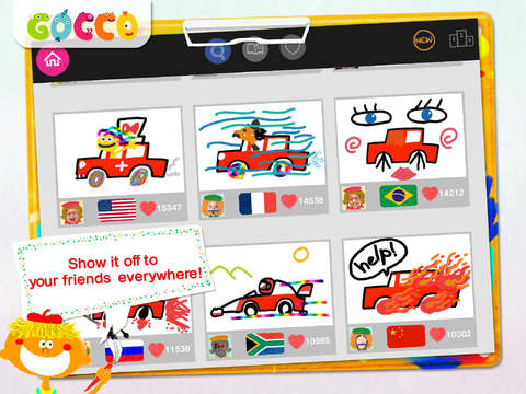 免費下載教育APP|Gocco Doodle Pro - Kids Go Draw & Share Fun Doodles app開箱文|APP開箱王