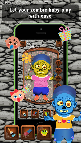 【免費遊戲App】Baby Zombie Care-APP點子