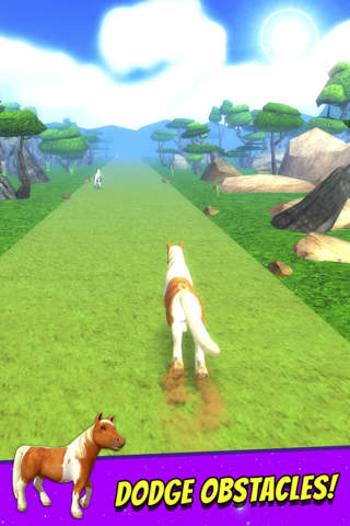 My Pony Horse Riding - Unicorn Racing Game For Little Girls and Boys screenshot 2