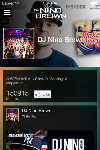 DJ Nino Brown App screenshot 2
