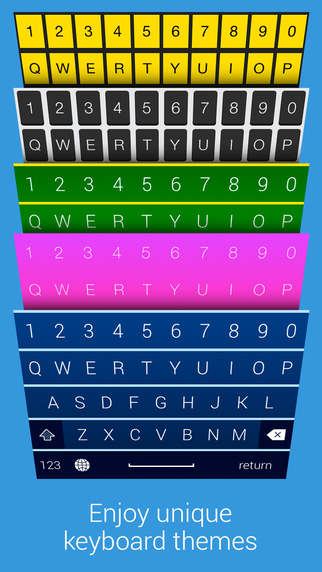 【免費工具App】Keyboard for iOS 8 - Free color themes, designs and backgrounds-APP點子