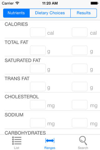 Nutrition - Carnegie Mellon screenshot 4