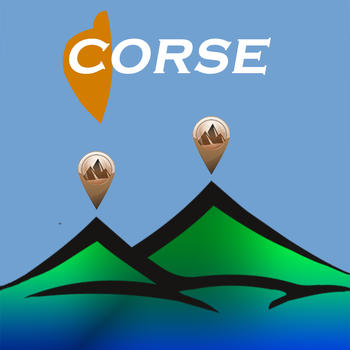 Corse mountains LOGO-APP點子