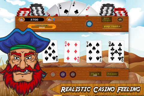 Video Poker HD - Treasure Chest screenshot 2
