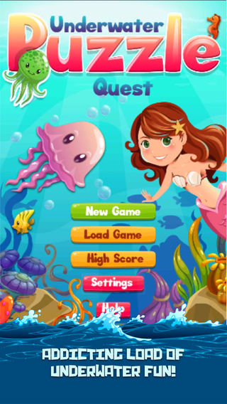 【免費遊戲App】Underwater Puzzle Quest-APP點子