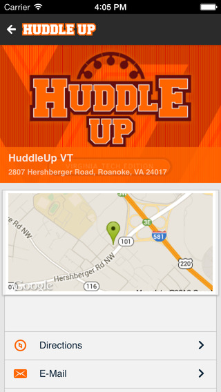 【免費運動App】Huddle Up – Orange & Maroon Edition-APP點子