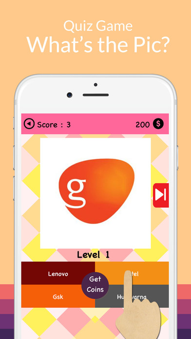 Screenshots of Picture Logo Trivia - Solve puzzles. Guess the brands. Win trophies. for iPhone