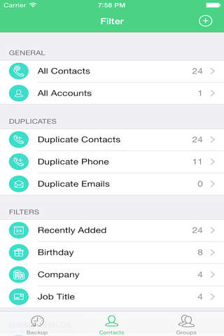 Awesome Contact for contact Manager screenshot 4