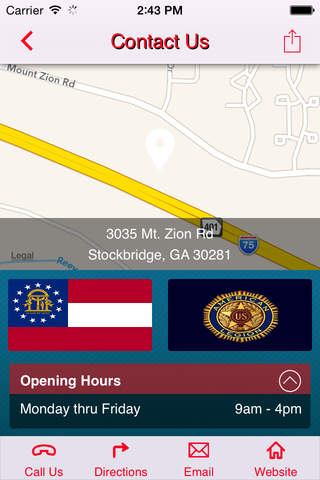 Department of Georgia    American Legion screenshot 2