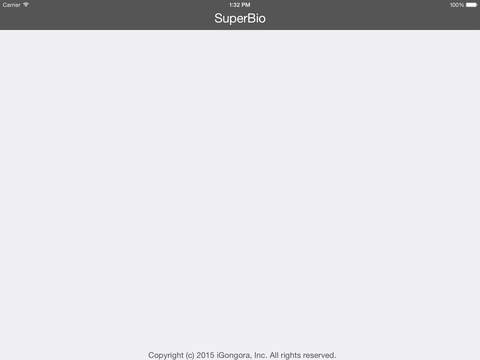 SuperBio for iPad