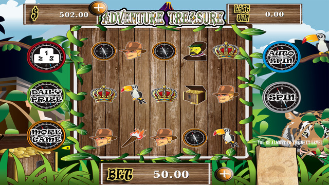 `` Adventure Treasure Slots - Best Top Slot Machines Casino Game