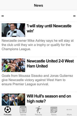 SoccerDiary - Newcastle Utd Edition screenshot 4