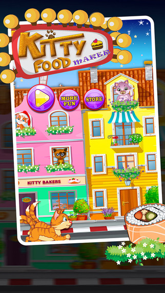 Kitty cat food maker – virtual pet food maker game