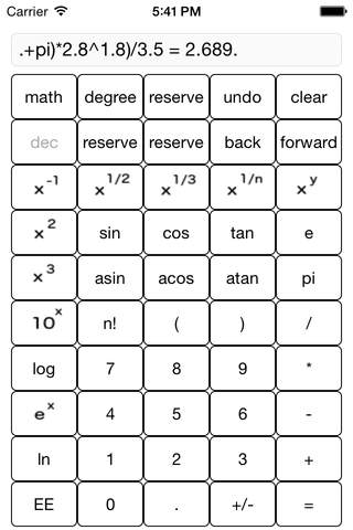 Scientific Calculator - for iphone 15 screenshot 3