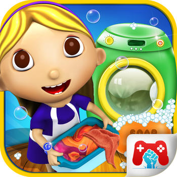 Kids Laundry Shop LOGO-APP點子