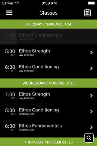 Ethos Fitness + Performance screenshot 3