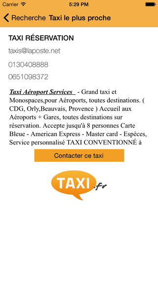 【免費旅遊App】Taxi.fr-APP點子