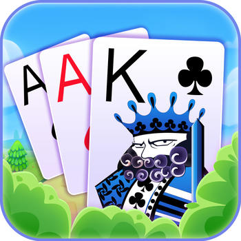 `FreeCell Solitaire. LOGO-APP點子