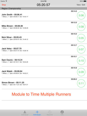 【免費運動App】StopWatch for Cross Country & Road Races-APP點子