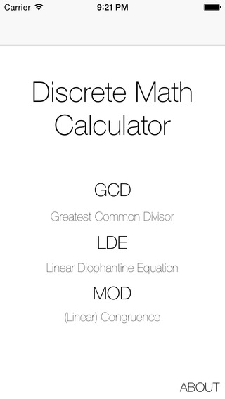 Discrete Math Calculator
