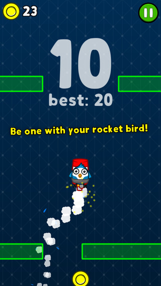 【免費遊戲App】Rocket Bird Dash – The Fun Endless Flying Game. Take Flight!-APP點子