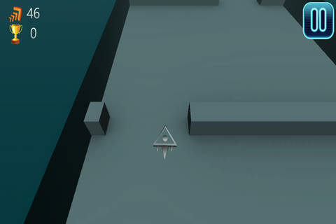 Maze Triangle Fly 3D screenshot 3
